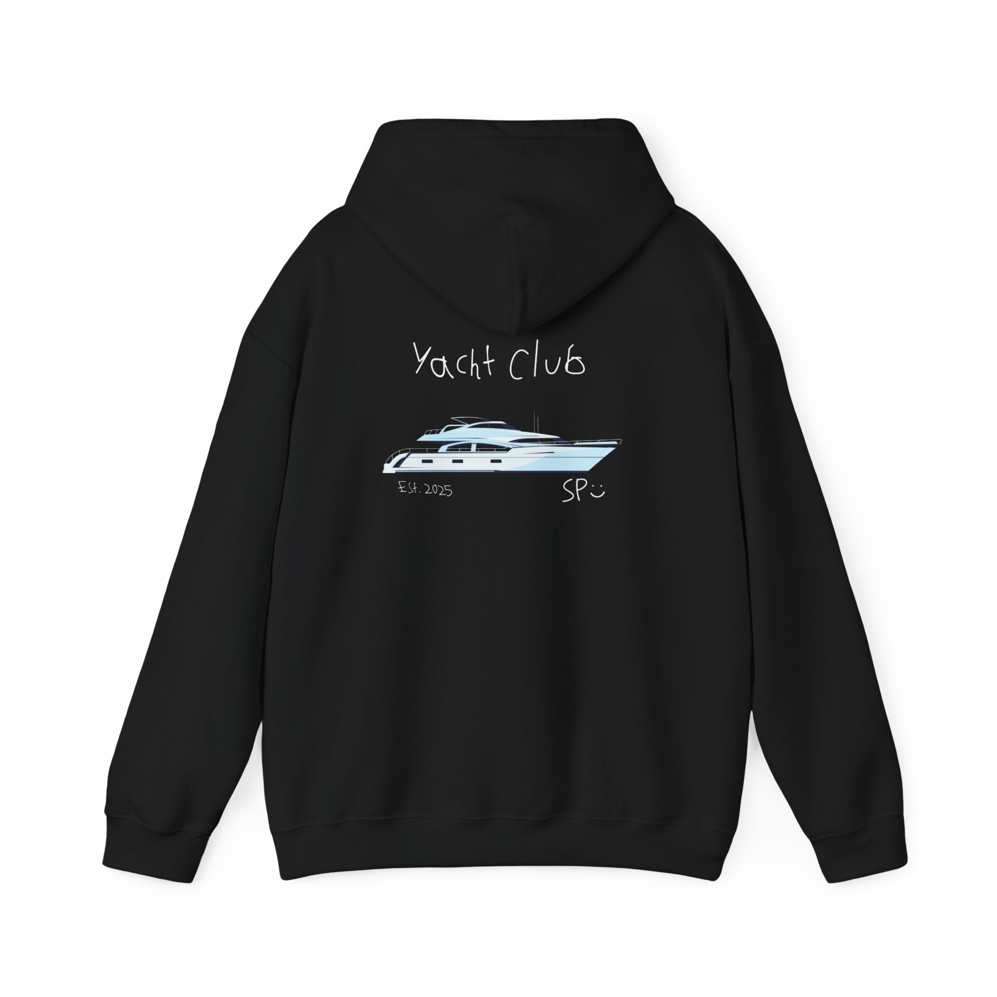 Yacht Club Black Hoodie