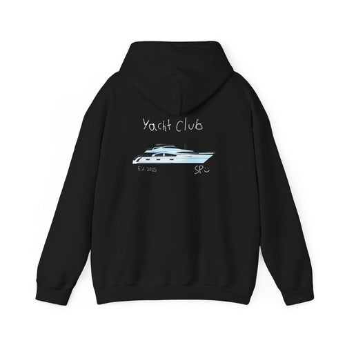 Yacht Club Black Hoodie