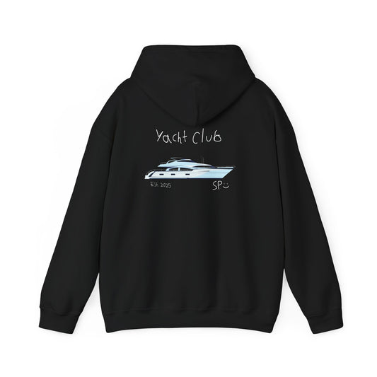 Yacht Club Black Hoodie