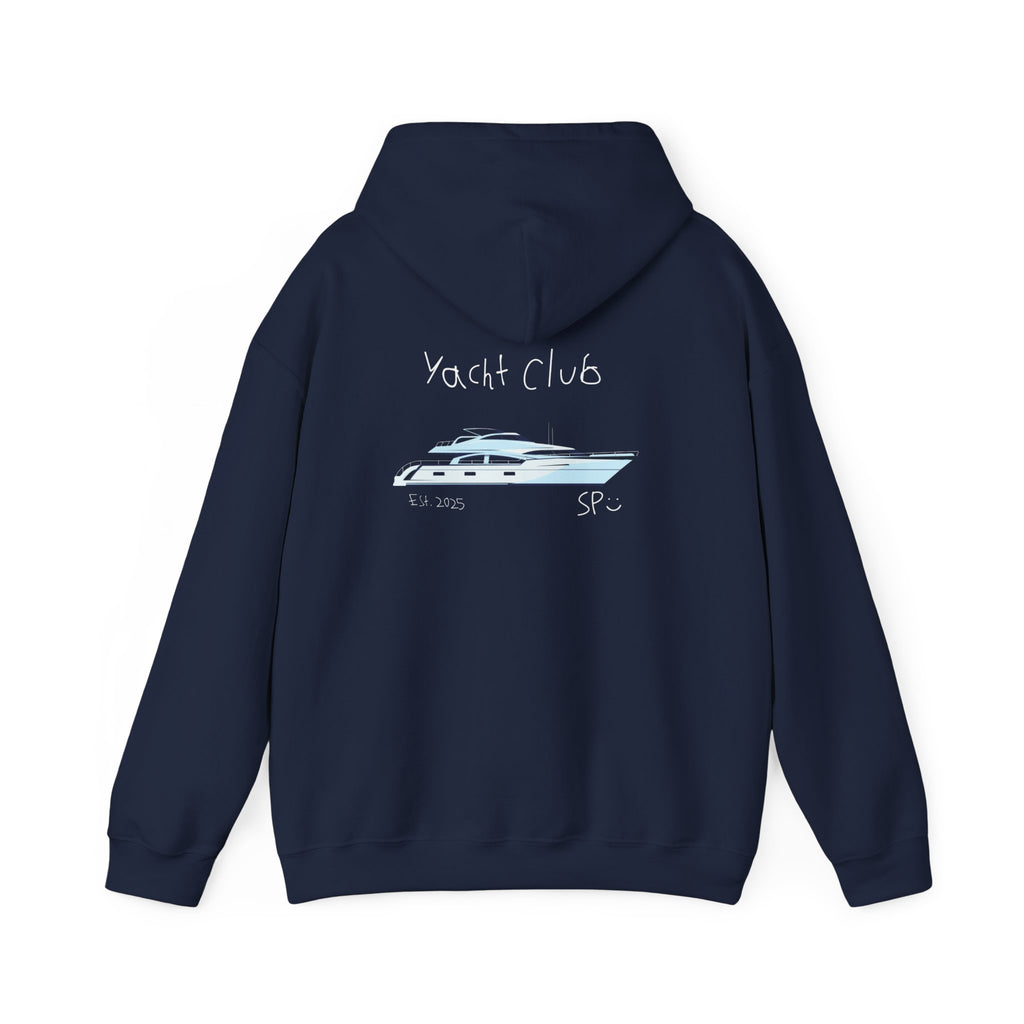 Yatch Club Navy Hoodie