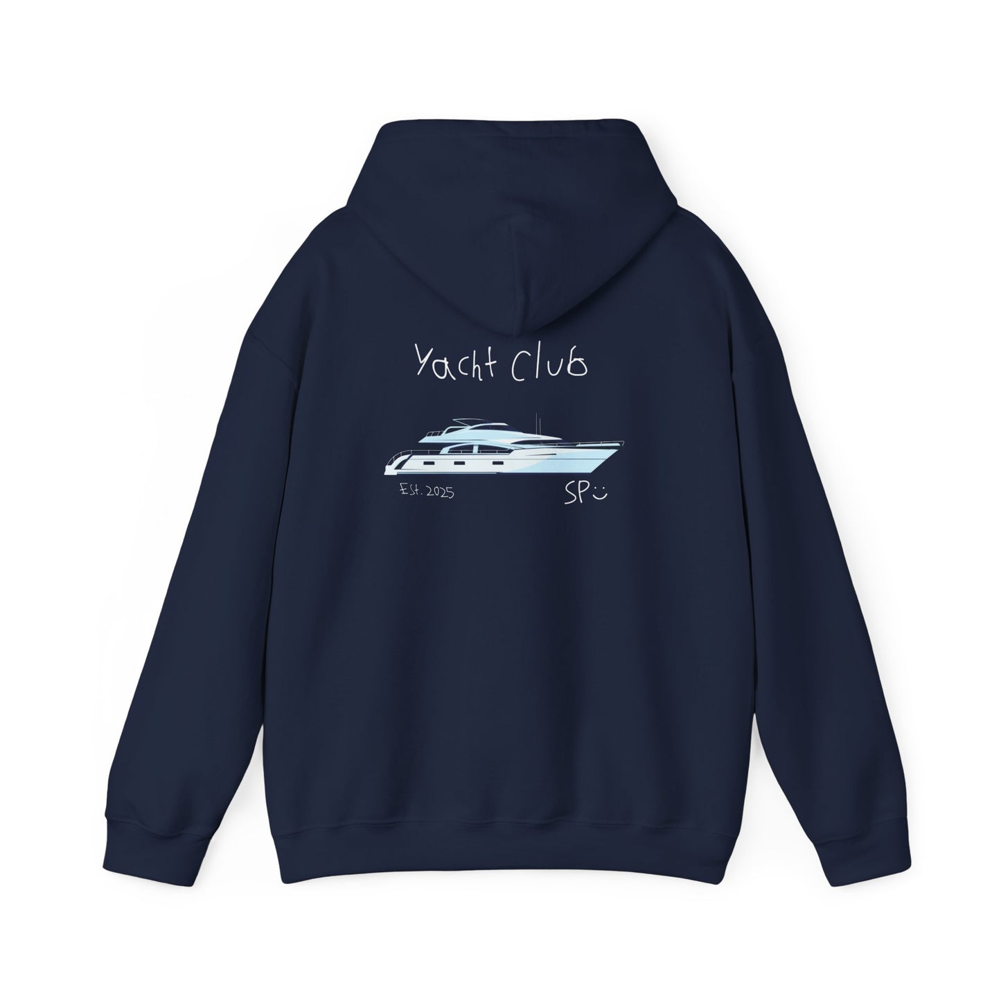 Yatch Club Navy Hoodie