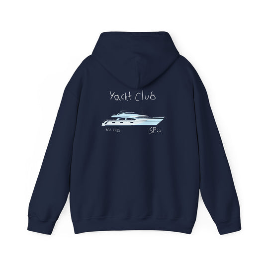 Yatch Club Navy Hoodie