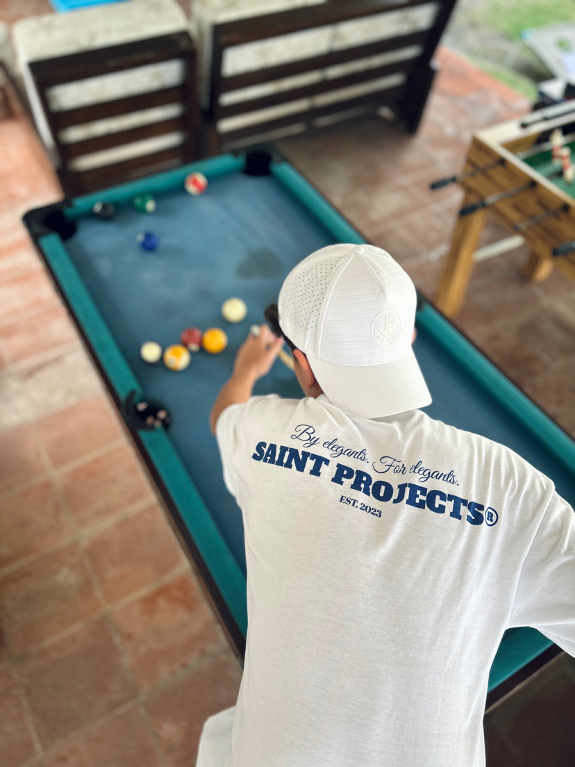 Founder White tee oversize