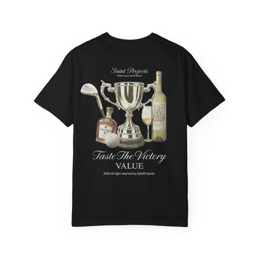 "Taste The Victory Value Black Tee"